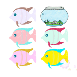 استراتيجية حوض الأسماك 🐟🐠 (الممغنطة بالكامل) للسبورة ،استراتيجية الحوض الملوّن ، وسيلة تعليمية، استراتيجيات